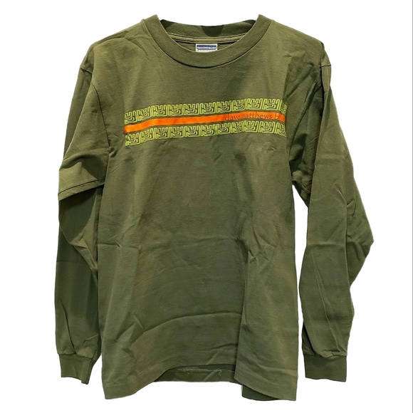 Musictoday Other - Vintage Dave Matthews Band Long Sleeved Tee Shirt Tribal Graphic Green Unisex M